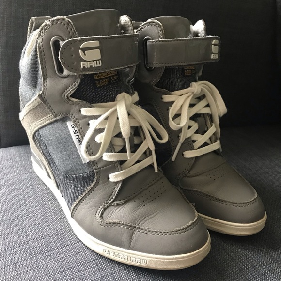 g star wedge trainers